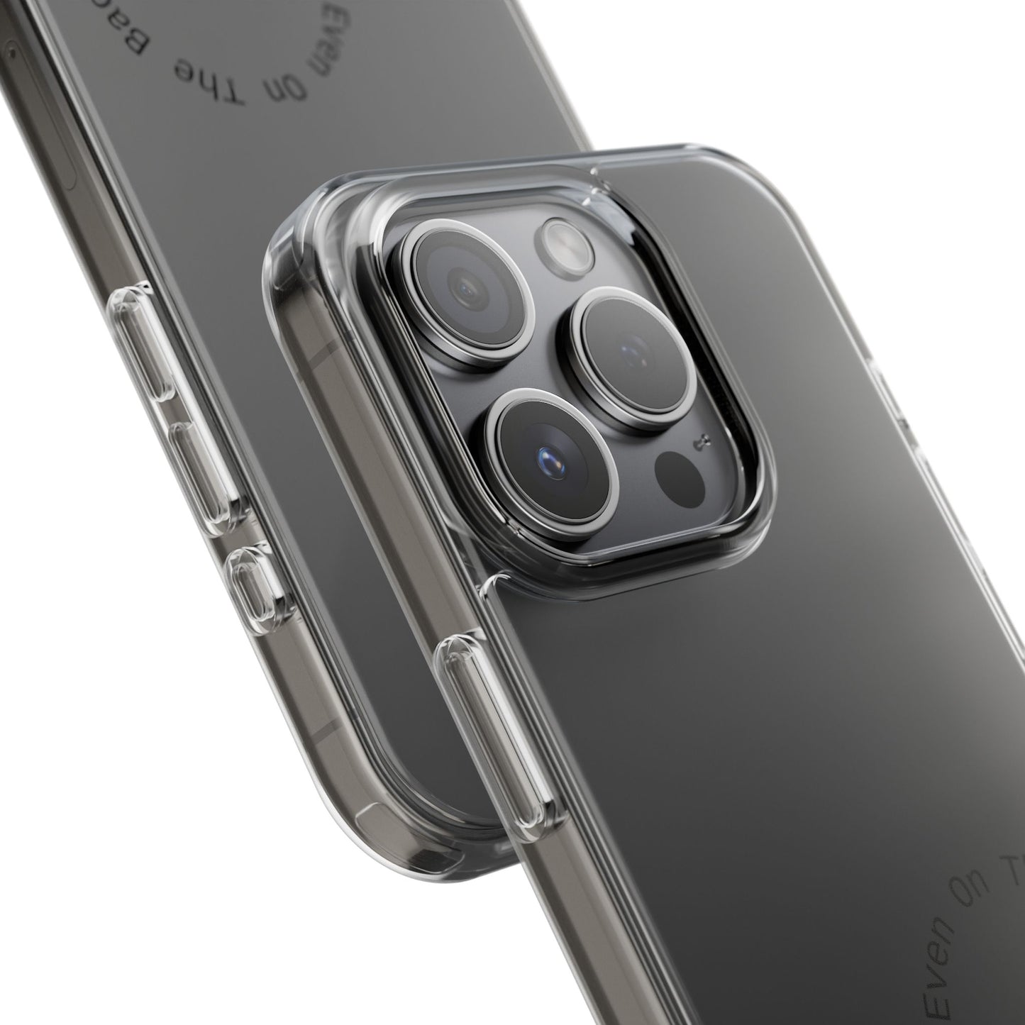 Motivational Phone Case Clear/Black