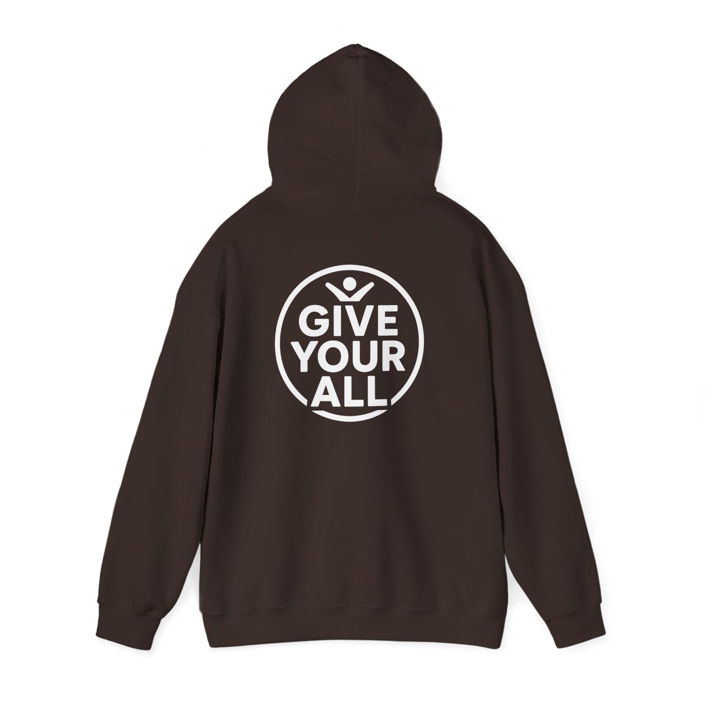 "Give Your All" Wavy Logo Hoodie