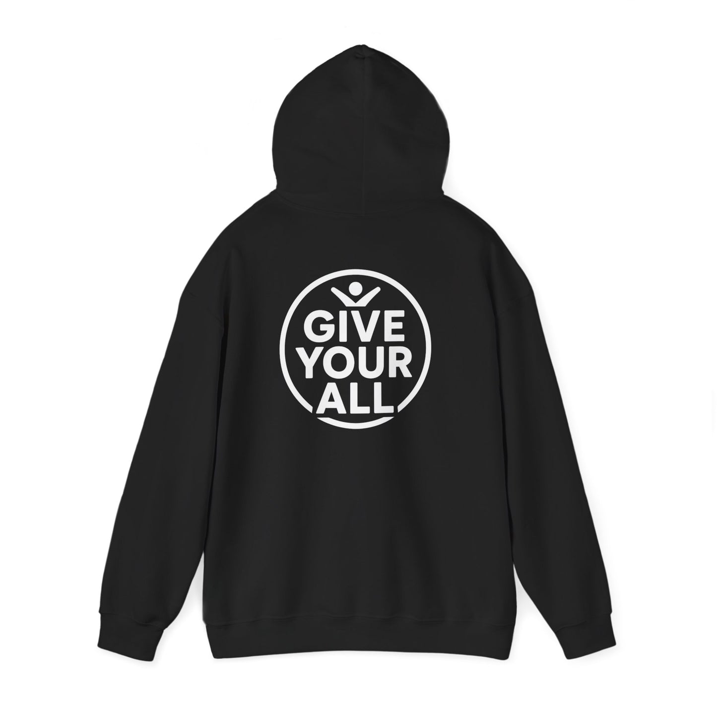 "Give Your All" Wavy Logo Hoodie