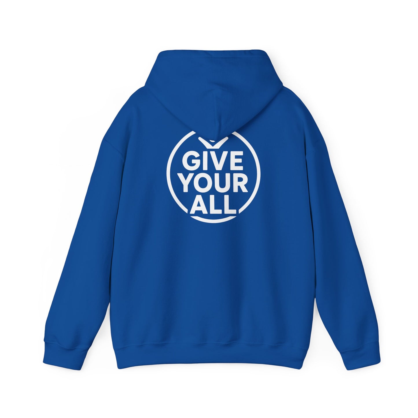 "Give Your All" Wavy Logo Hoodie