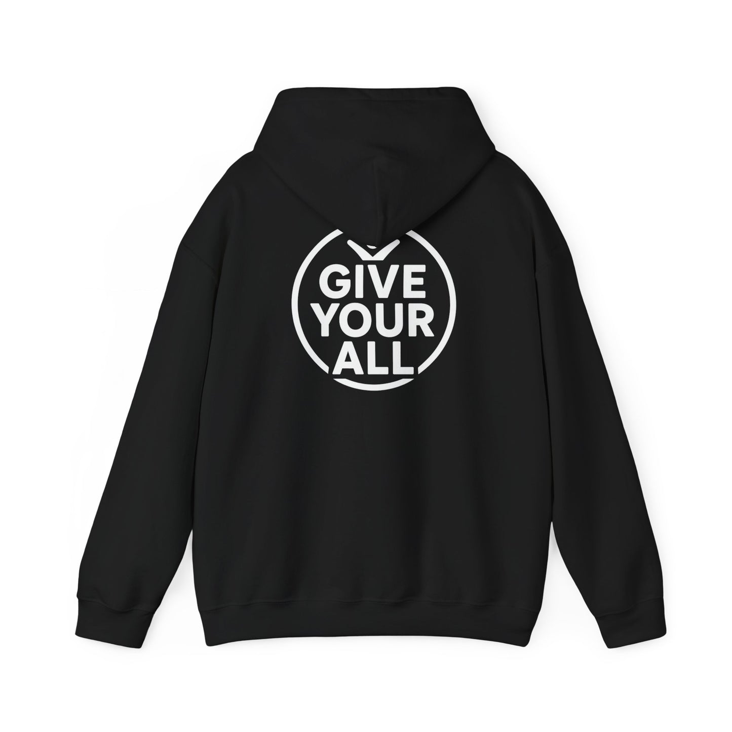"Give Your All" Wavy Logo Hoodie