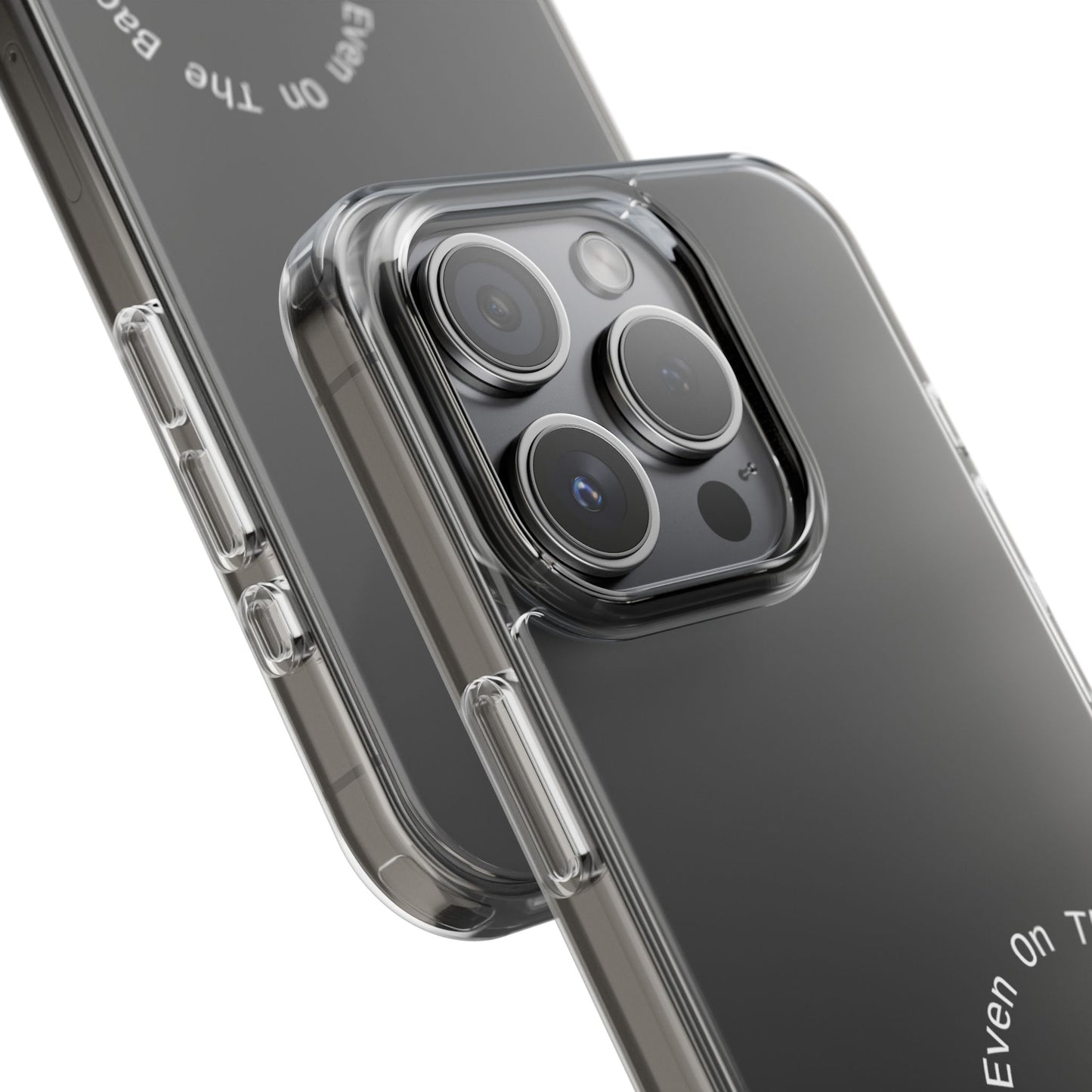 Motivational Phone Case Clear/White
