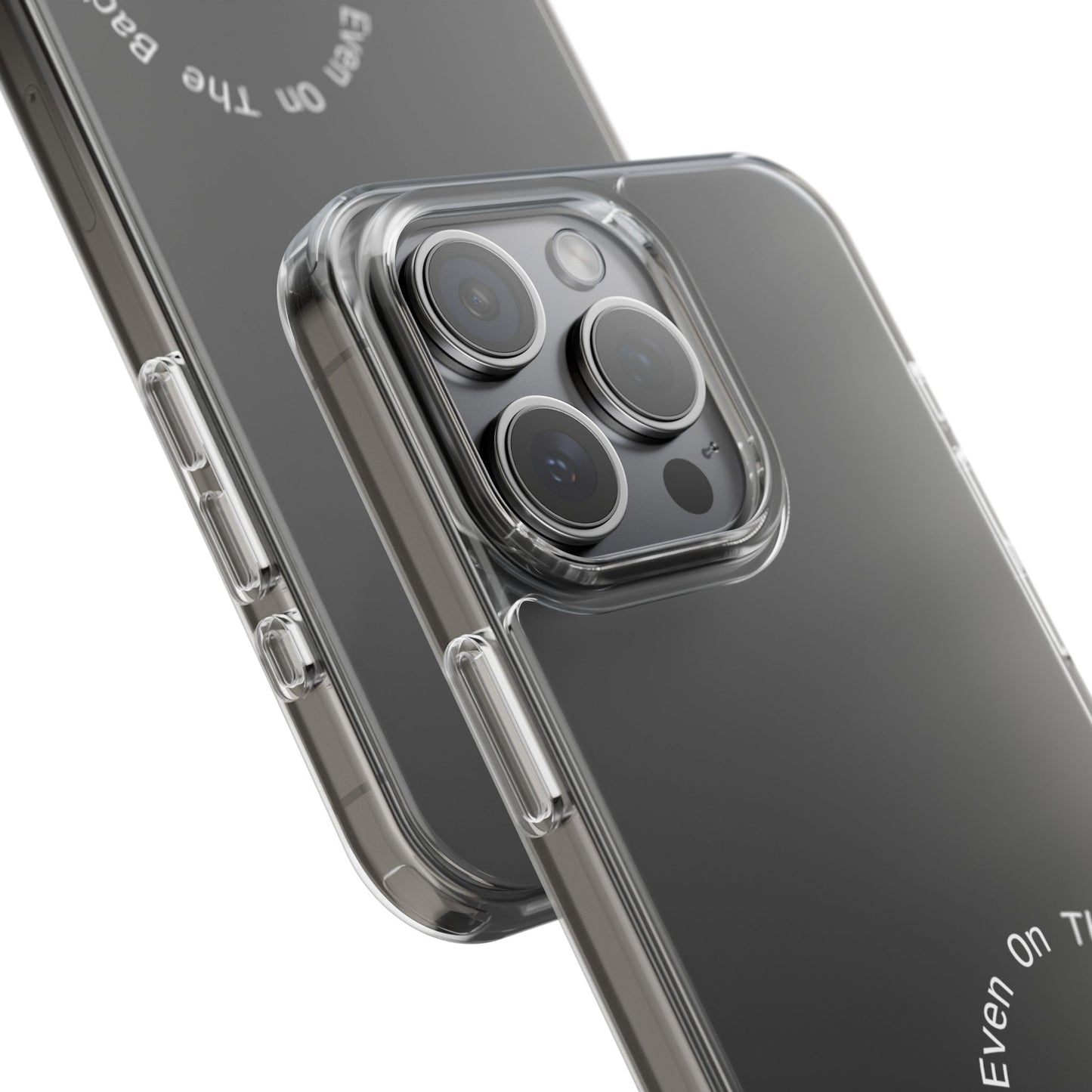 Motivational Phone Case Clear/White