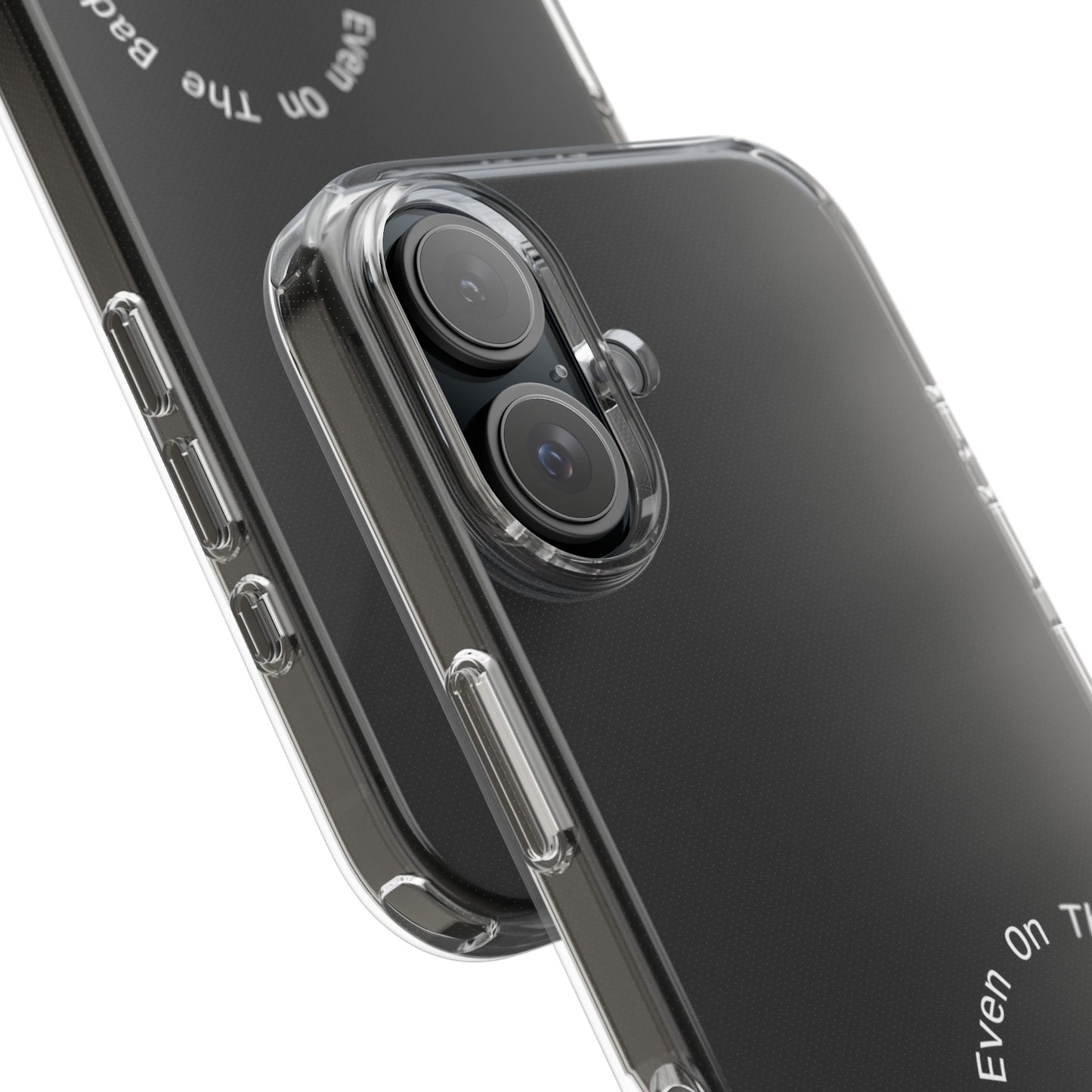 Motivational Phone Case Clear/White