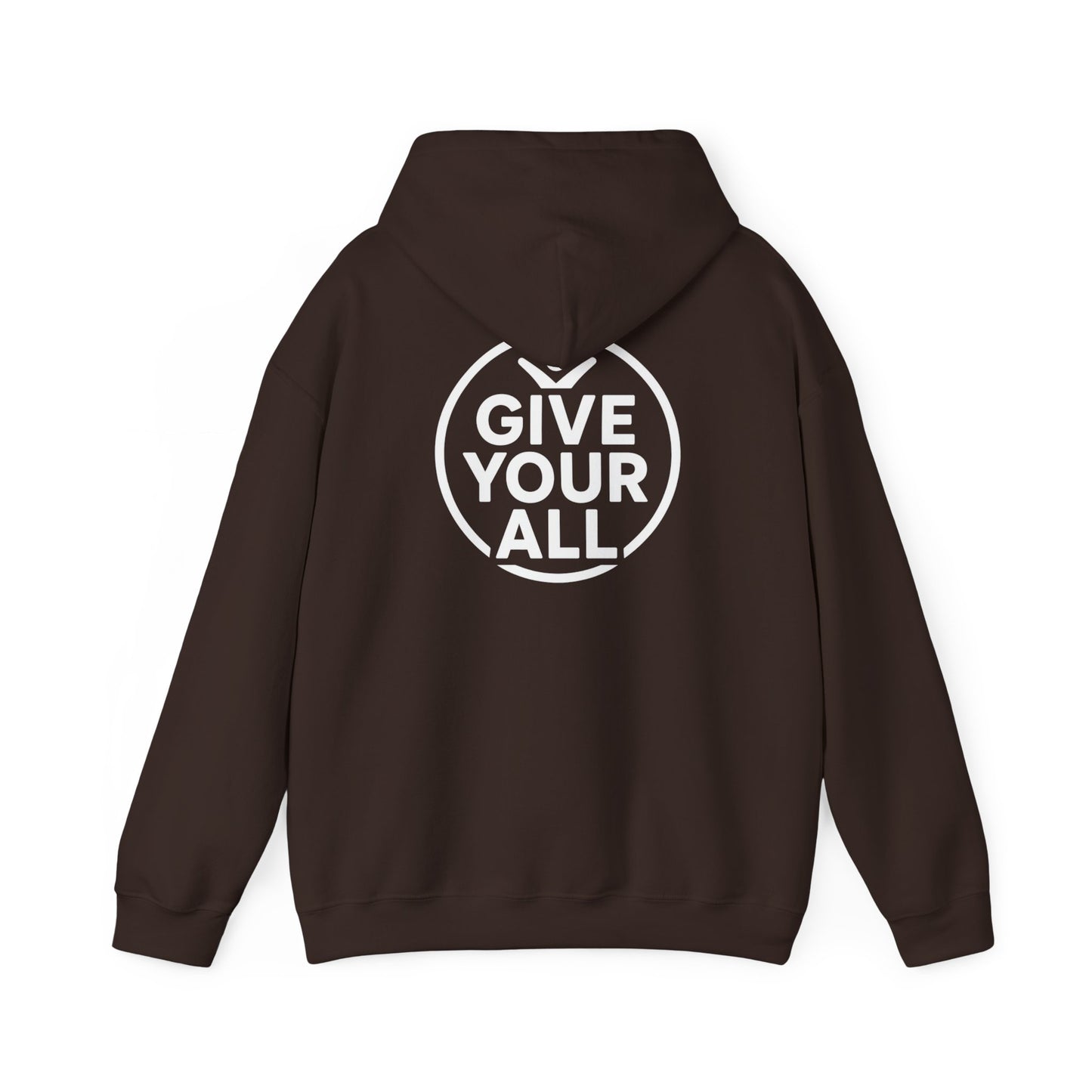 "Give Your All" Wavy Logo Hoodie