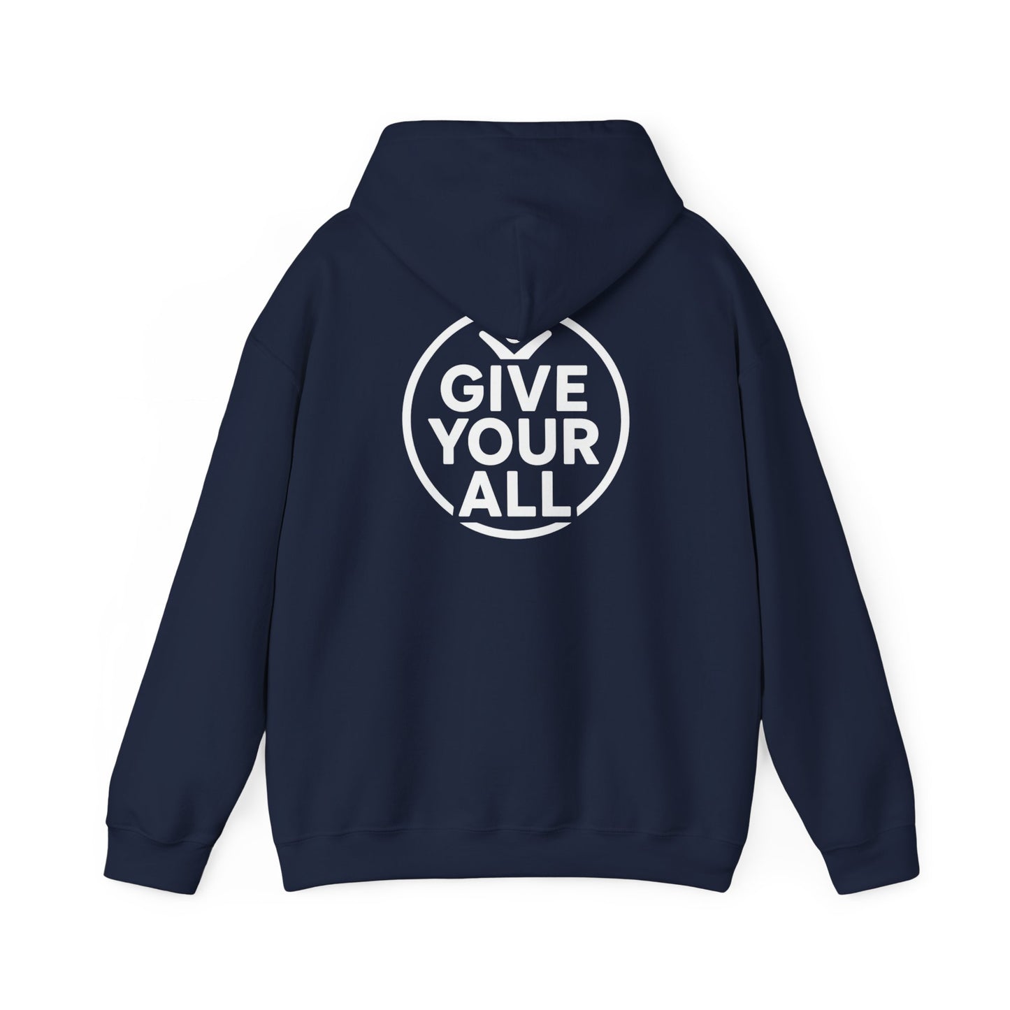 "Give Your All" Wavy Logo Hoodie