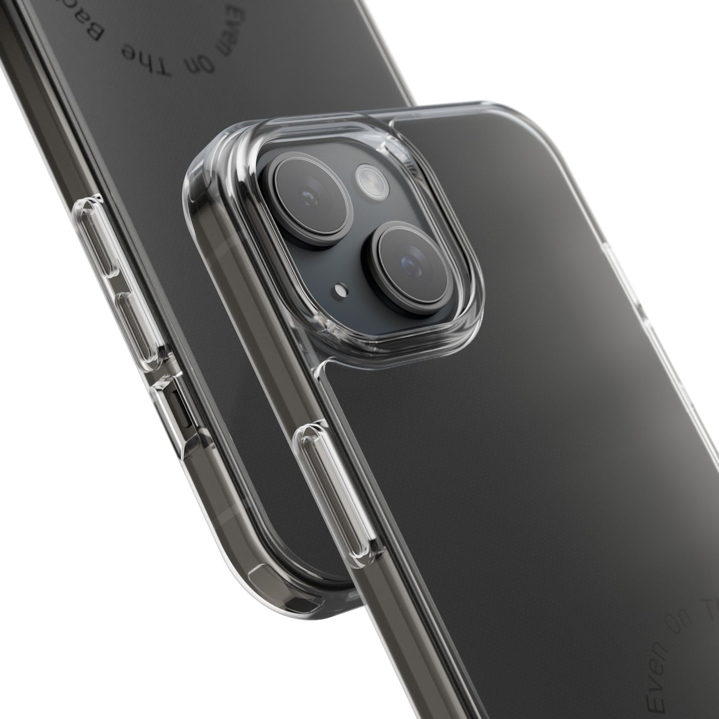 Motivational Phone Case Clear/Black