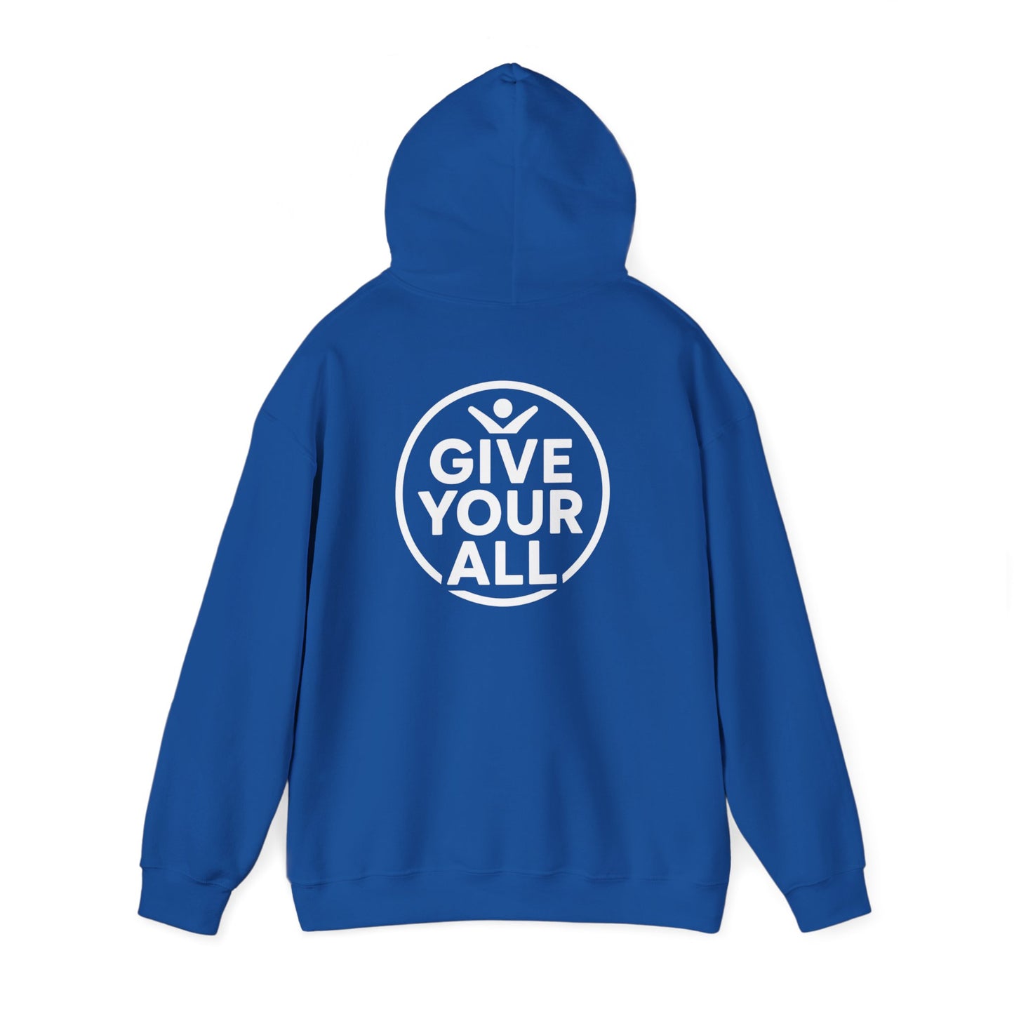 "Give Your All" Wavy Logo Hoodie