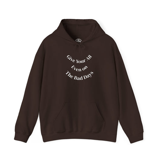 "Give Your All" Wavy Logo Hoodie