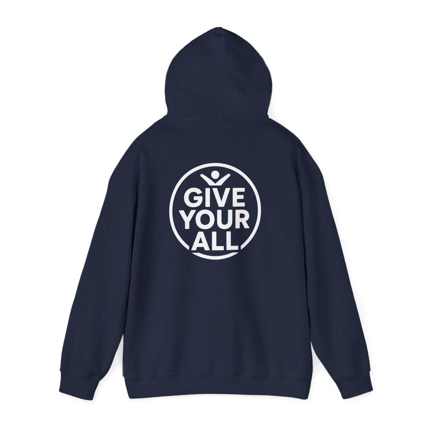 "Give Your All" Wavy Logo Hoodie