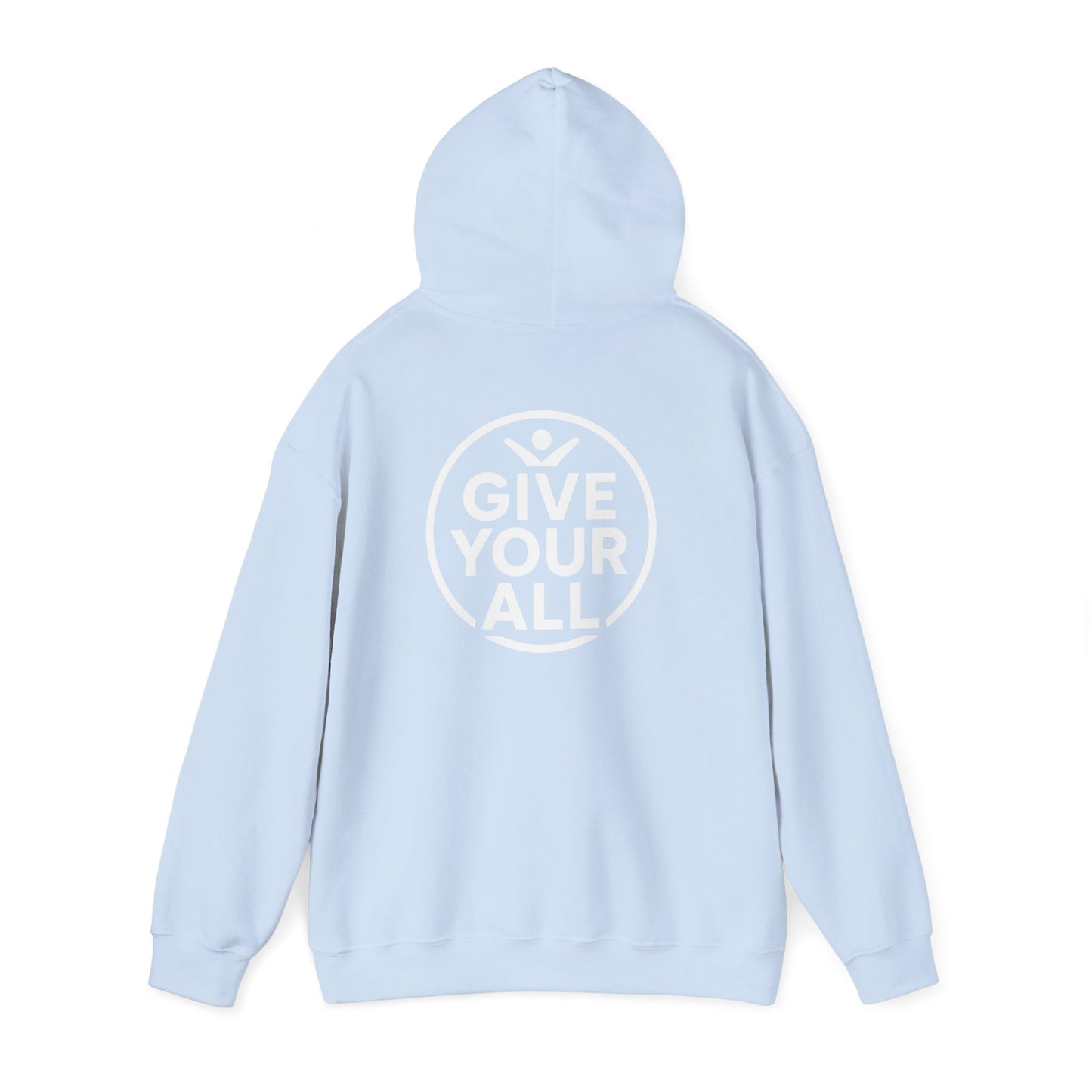 "Give Your All" Wavy Logo Hoodie